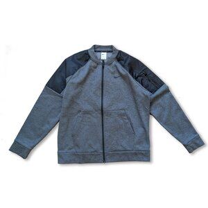 Nike Men’s Therma-fit Bomber Jacket  Large Charcoal Black